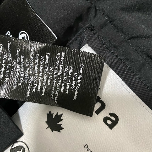 TNA vail parka jacket L - Picture 10 of 14